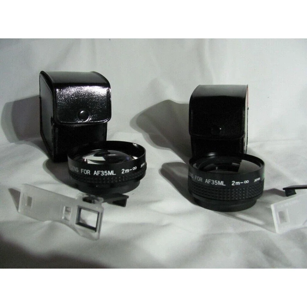 Star- D- Canon AF35ML Auxiliary Telephoto & Wideangle Lens Set.